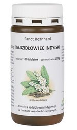 Kadzidłowiec indyjski ekstrakt<br />(Boswellia serrata) 180 tabl.
