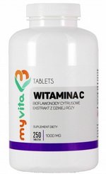 Witamina C 250 tabletek 1000MG MYVITA